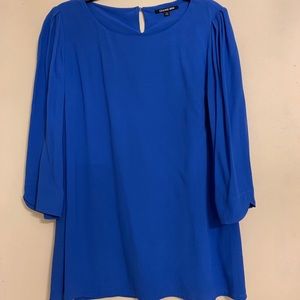 Brand new Gianni Bini blue 3/4 sleeve blouse